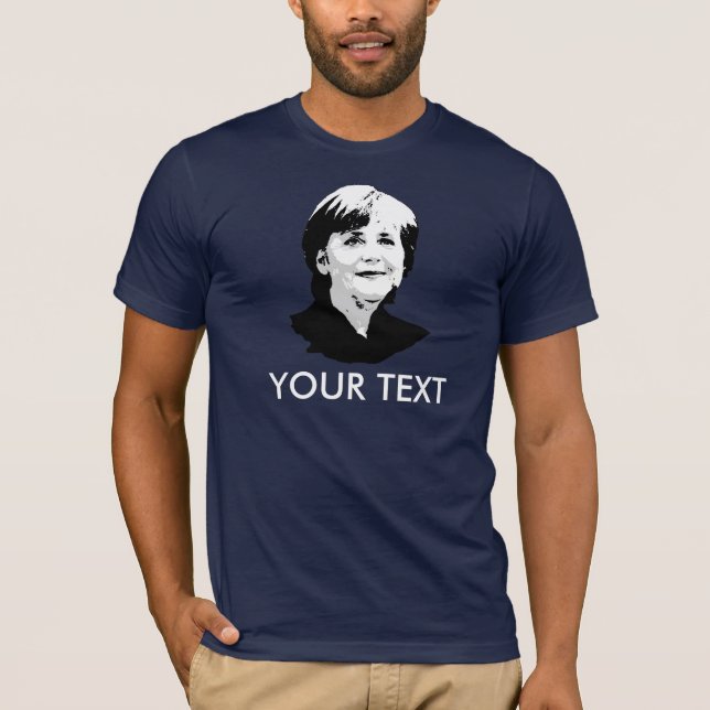 T-shirt Angela Merkel (Devant)
