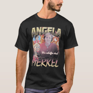 T-shirt Angelas vintage Tee Pour Pieds De Démarrage