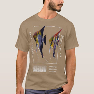 T-shirt Angelfish Pterophyllum scalare