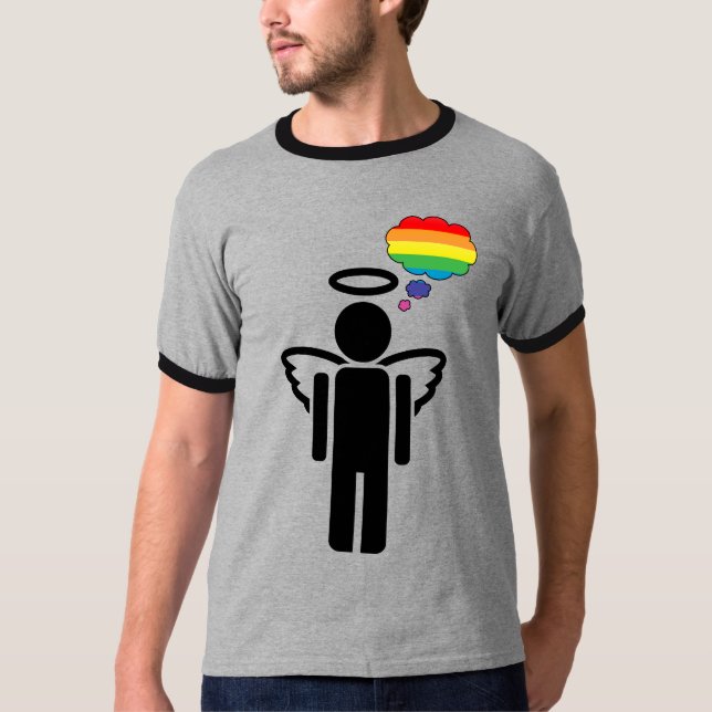 T-shirt angelicon. (Devant)