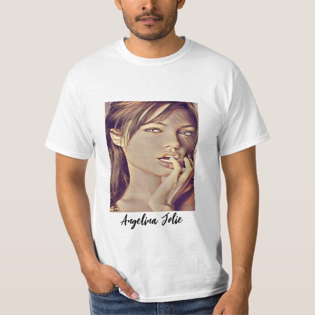 T-shirt Angelina Jolie (Devant)