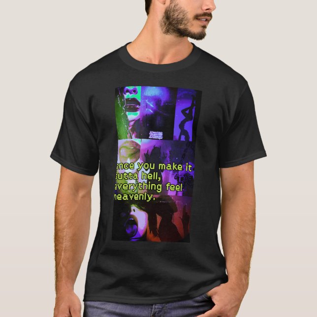 T-shirt Angéliquement infernal (Devant)