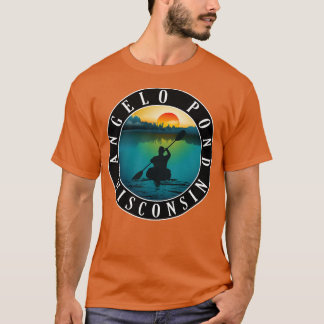 T-shirt Angelo Pond Wisconsin Kayaking