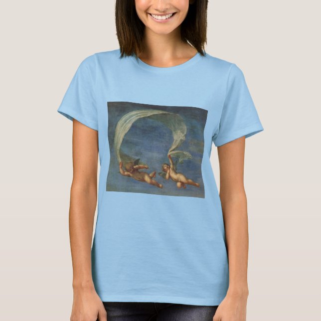 T-shirt Angels Détail d'Adonis Dirigé par des Cupidons par (Devant)