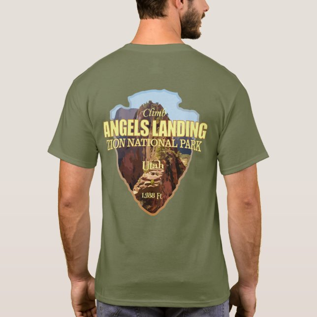T-shirt Angels Landing (flèche) (Dos)