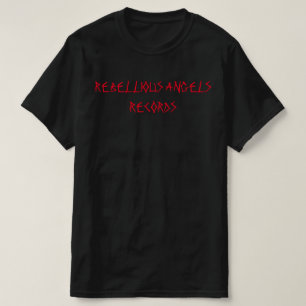 T-SHIRT ANGELS REBELLIEUX RECORDS T SHIRT