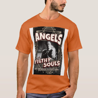 T-shirt Anges aux âmes sales poster vintage