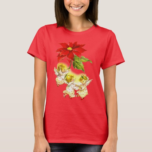 T-shirt Anges bébés dansants (Devant)