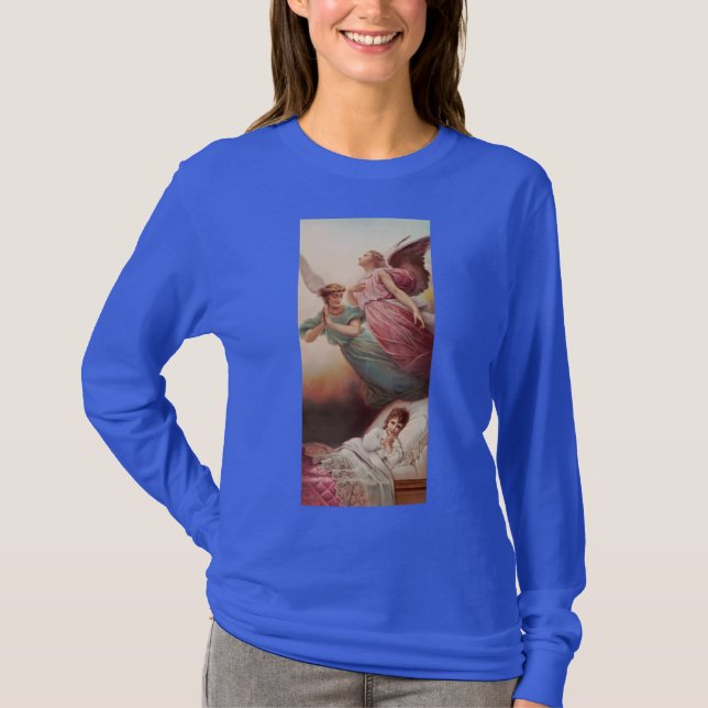T-shirt Anges gardiens avec enfant (Devant)