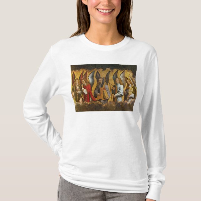 T-shirt Anges jouant des instruments de musique (Devant)