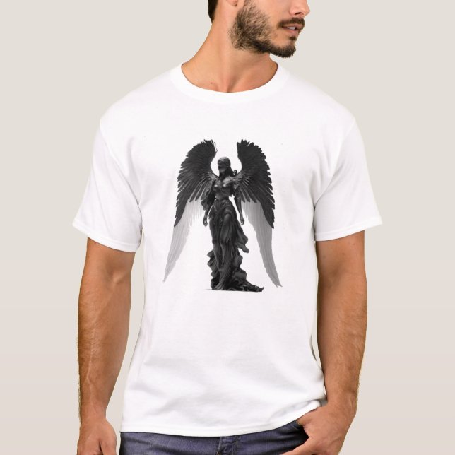 T-shirt Anges noirs (Devant)