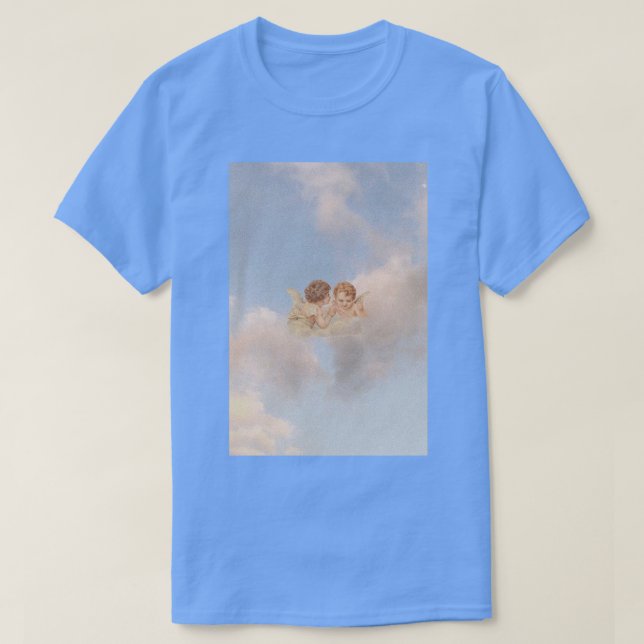 T-shirt Anges nuageux Renaissance (Design devant)