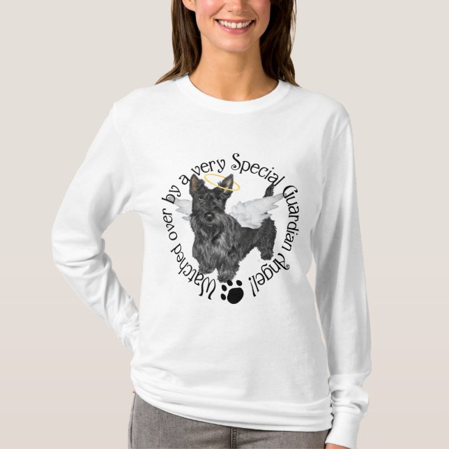 T-shirt Anges Scottish Terrier (Devant)