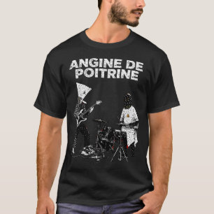 T-shirt Angine de Poitrine Groupe Musique Vintage