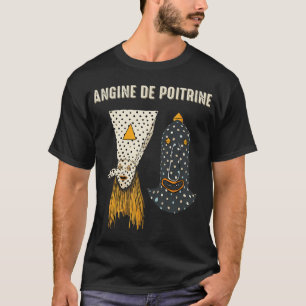 T-shirt Angine de Poitrine Groupe Unisexe, Dark Gothic Roc