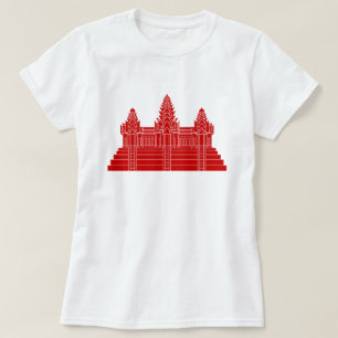 T-shirt Angkor Vat Ver.2.0. Temple khmer