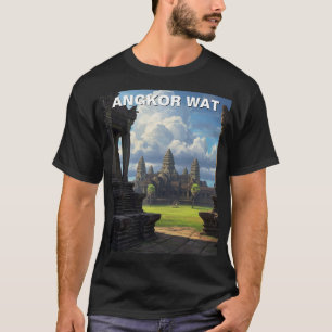T-shirt Angkor Wat Cambodge