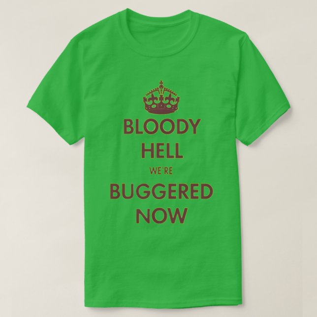 T-shirt Anglais (Design devant)