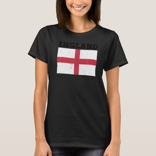 T-shirt Anglais Angleterre Flag Pride Anglais Flag (Devant)