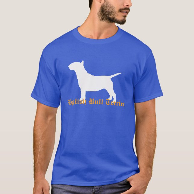 T-shirt Anglais Bull Terrier Tee - shirt (Devant)
