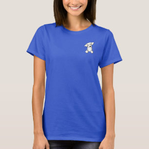 T-shirt Anglais Cream Retriever Puppy KiniArt