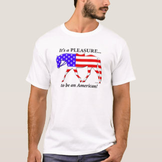 T-shirt anglais fait sur commande de plaisir de