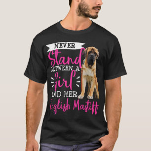 T-shirt Anglais Mastiff Dog Maman Propriétaire Funny Gift