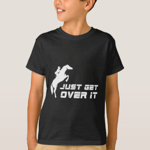 T-shirt Anglais Riding Chasseur Jumper Girl Horseback équi