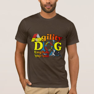 T-shirt Anglais Springer Spaniel Agility Cadeaux