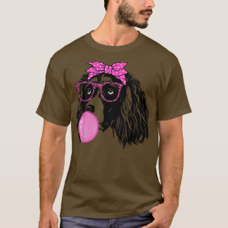T-shirt Anglais Springer Spaniel avec bulle de gomme banda