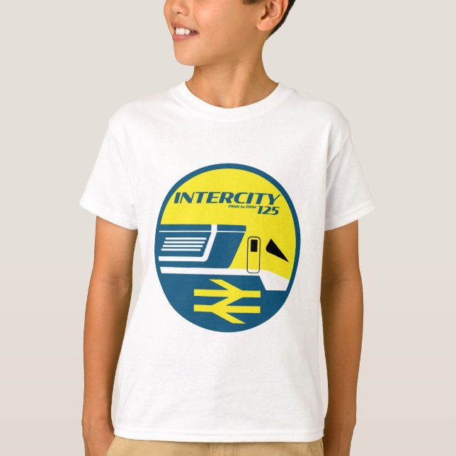 T-shirt Anglais Train Intercity Classic (Devant)