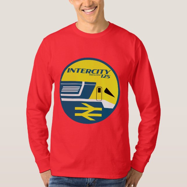 T-shirt Anglais Train Intercity Classic (Devant)