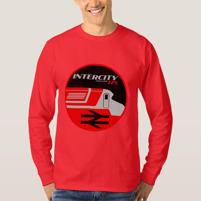 T-shirt Anglais Train Intercity Classic (Devant)