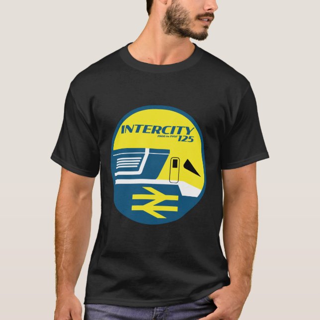 T-shirt Anglais Train Intercity Classic (Devant)