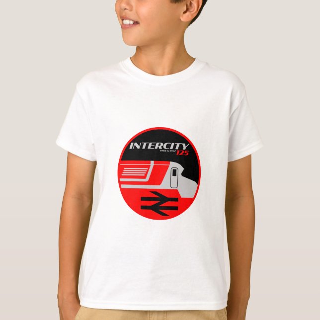 T-shirt Anglais Train Intercity Classic (Devant)