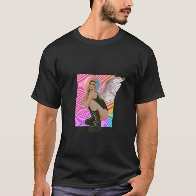 T-shirt Angle blond super (Devant)