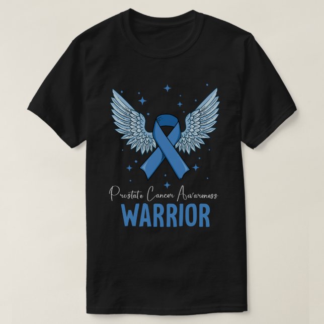 T-shirt Angle de sensibilisation au cancer de la prostate  (Design devant)