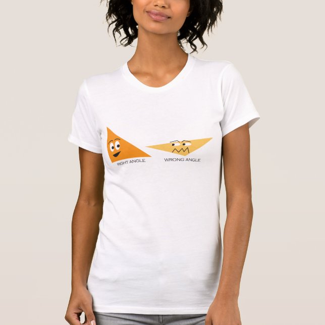 T-shirt Angles droits (Devant)