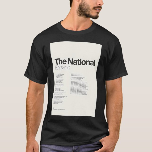 T-shirt Angleterre (Devant)