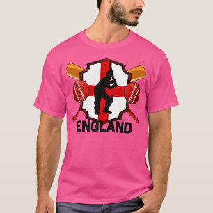 T-shirt Angleterre Cricke English Team Fans Supporters