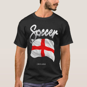 T-shirt Angleterre de football - drapeau anglais