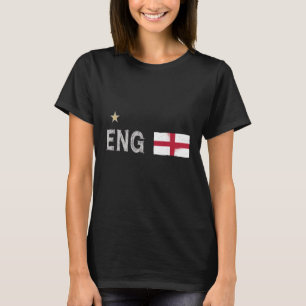 T-shirt Angleterre Fan Shirt Anglais Drapeau