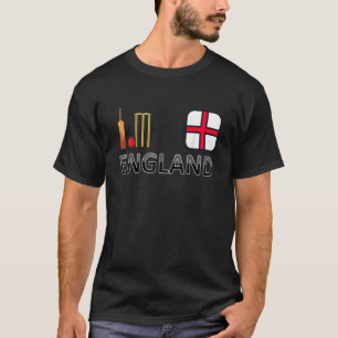T-shirt Angleterre Fans Cricket Team Français Fans Cricket