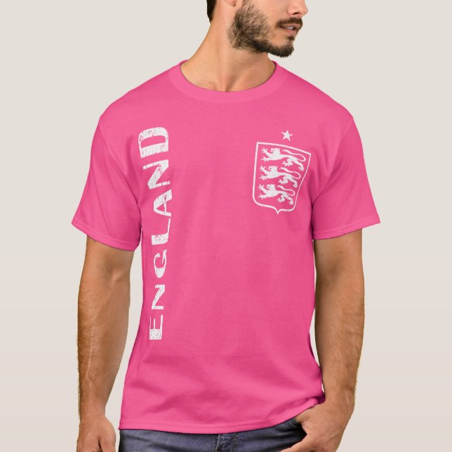 T-shirt Angleterre Football Crest (Devant)