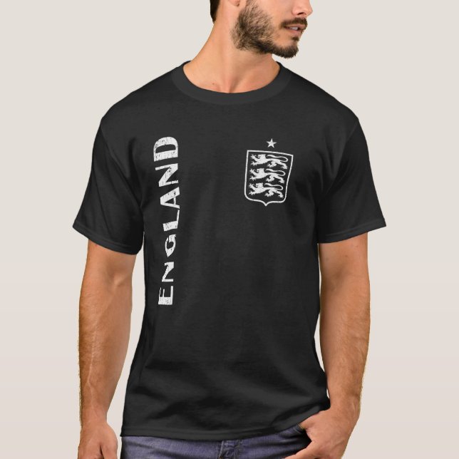 T-shirt Angleterre Football Crest (Devant)