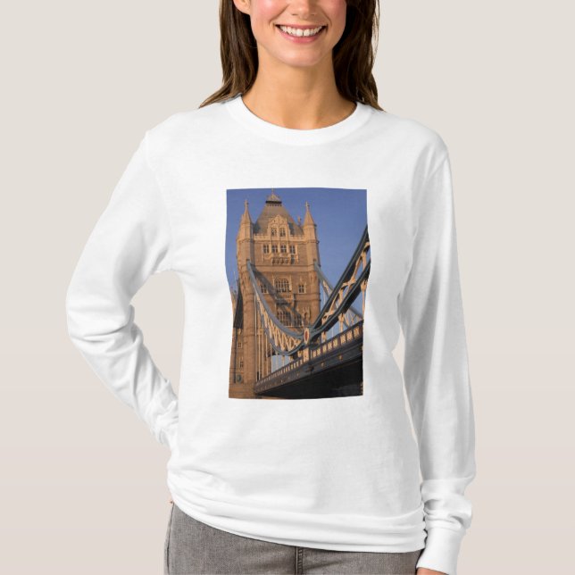 T-shirt Angleterre, Londres, Tower Bridge (Devant)
