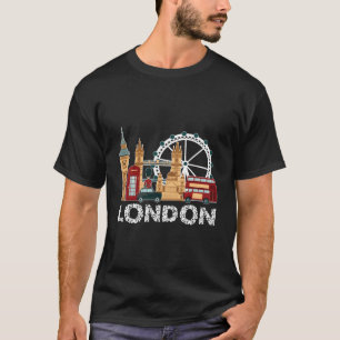 T-shirt Angleterre Londres Travel Tourisme Pour