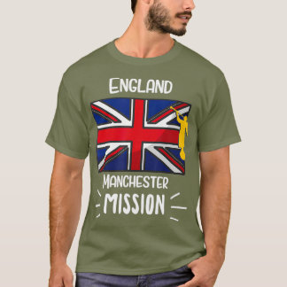 T-shirt Angleterre Manchester Mormon LDS Mission Missionna