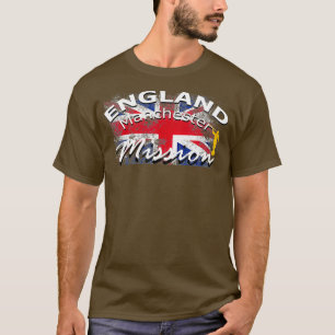 T-shirt Angleterre Manchester Mormon LDS Mission Missionna