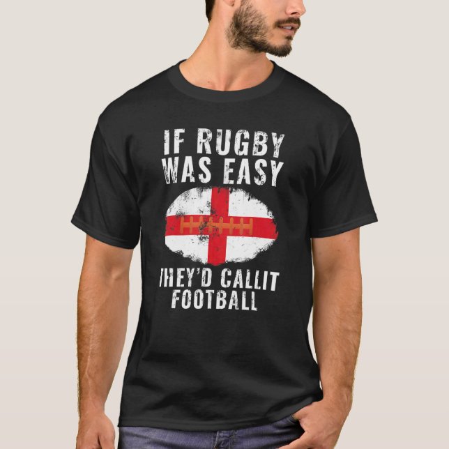 T-shirt Angleterre Rugby Les Lions (Devant)